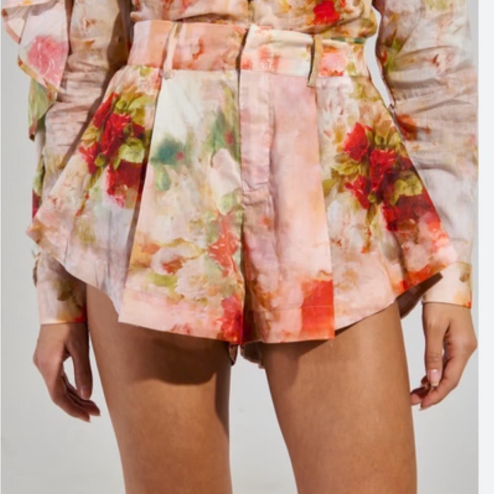 Floral fashion Women's Shorts large